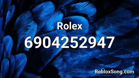 rolex roblox id code|Rolex song id.